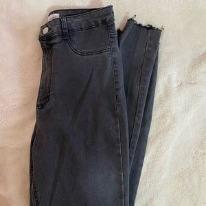 Zara Dark Grey Skinny Jeans